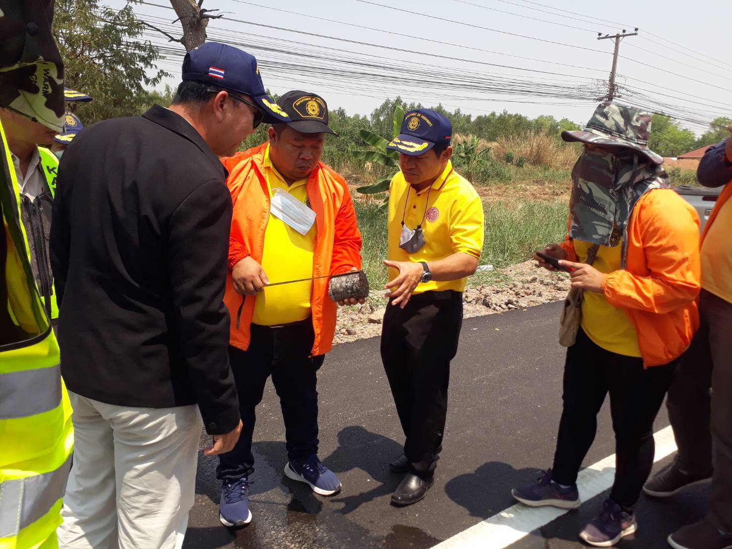ตรวจรับงานวันที่ 29 มีนาคม 2564