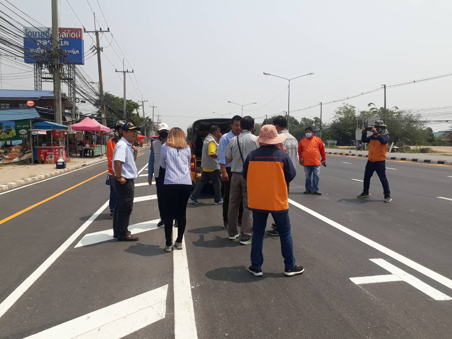 ตรวจรับงานวันที่ 19 มีนาคม 2564